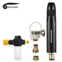 Watering Equipments GOUN HOSE Portable High Pressure Gun For Cleaning Car Washer Garden Hose Spray Foam Nozzle Drop 220929