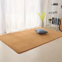 Carpets El home Living Room Soft Sofa Side Warm Bedroom Floor Rugs Anti Slip Mats Kids Carpet Study Area Decor