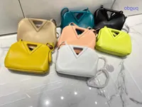 Point Bags Bottegas Çantalar Venetas Fiyatı Tüm Kadınlar Bulut Taşınabilir Mini Omuz Ters Triang DO72 3hao