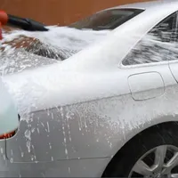 Lance 2 in 1 Auto Schneeschaum Waffe Flaschen Spr￼hschlauchschlauch Fenster Seife Reinigung Waschen Automobile Teile Zubeh￶r