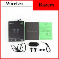 New Razer Hammerhead True Wireless Earphone TWS 5.0 Bluetooth Headphone With Mic Gamer Headset Razers Earbuds For iPhone Samsung Cell Phone
