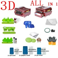 ALL IN ONE ST-3042 Vacuum 3D Sublimation Heat Transfer Machines For Phone Cases Mugs Plates Glasses Rock3206