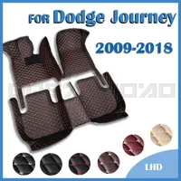 Tapijten Auto vloermatten voor Dodge Journey 2009 2010 2011 2012 2013 2014 2015 2017 2017 2018 Custom Auto Foot Pads Interior Accessories 0929