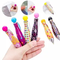 sewing Notions & Tools ABS Plastic DIY Magic Embroidery Pen Set Cute Needle Weaving Tool Fancy Diamond Painting Accessories Jun20 o4vE#