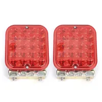 2pcs 20LEDs Red Turn Tail Light Steering Brake Fog Lamp for Trailers Campers Boats