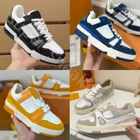 Trainers Designer Shoes Casual Shoe Designers Sneakers Classic Vintage Chaussures Leather Mesh With Box Size 35-45 Men Women