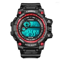 Wristwatches Waterproof Digital Watch Men Sport Multifunction Military Wrist Watches Fashion Led Luminous Electronic Clocks Male Reloj Hombr