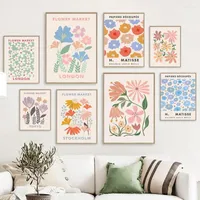 Paintings Flower Market Matisse Abstract Flowers Wall Art Canvas Painting Nordic Posters And Prints Pictures For Living Room Decor