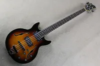 Jay Turser Electric Guitar 335 model semi hollow abalone inlay sunburst