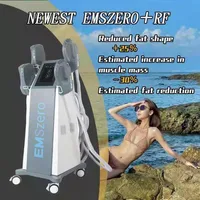 4 handgrepen DLS-Emslim Muscle Stimulator RF Body Slimming EmsZero Beauty Equipment EMS Sculpting Machine