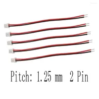 Lighting Accessories Micro JST 1.25 Mm 2P Cable Connector 2 Pin Single Female Socket Electronic Wire Connectors Length 10cm 15cm 20cm 30cm