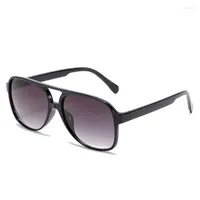 Sunglasses Fashion Double Beam Pc Large Frame Toad Mirror Unisex UV Protection Glasses Sports