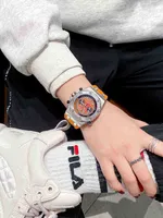 Luxury Mens Mechanical Watch Roya1 0ak Tritium Gas Top Ten Brands Wormhole Concept Tide Swiss Es Brand Wristwatch
