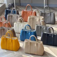 Herme Handbags order wax thread leather women's bag Togo garden tot portable large capacity shopping wm