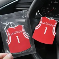 Interior Decorations Basketball Uniform Car Pendant Celebrity Clothe Hanging Tablets Rear View Mirror Accessories
