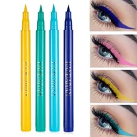 Eyeliner Cosmetic Colored Delicate Texture Smudge-proof Waterproof Long-lasting Matte Women Fashion Pen Makeup