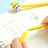 Pcs Cute Little Honey Bee Gel Pen Writing Signing School Office Supply Kids Gift Stationery 0.5mm Blue Korean