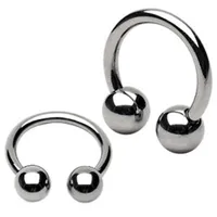 Steel Horseshoe 316L Surgical Steel Nose Labret Ear Piercing Hoop Ring Eyebrow Universal 16G Body Jewelry Whole311H