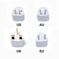 ЕС США для Великобритании Travel Plug Convertor Universal Travel Power Adapter Ac AC для Великобритании Стандартный AU