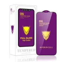 Golden Armor Screen Protectors OG 9H Premium Full Glue Coverage for iPhone 14 PRO MAX 13 A51 A32 S20 FE adhesive glue protective film with package box