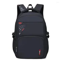 School Bags BAIJIAWEI Schoolbags Waterproof Nylon Backpack For Teenage Boys Large-capacity Oxford Backpacks