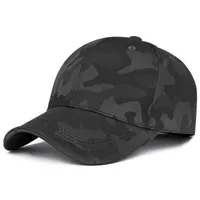 Ball Camouflage Print Black Baseball Cap Outdoor Sports Simple Sun Hat For 2022 New Spring Summer Men Women Golf Hats Adjustable Caps 0929
