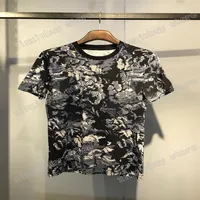 22ss Designers Tee top Mens Womens T Shirts camouflage pattern Man Paris Fashion T-shirt short Sleeve luxurys Tshirts blue white M271K