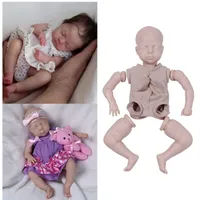 Puppen adfo Bebe Reborn Doll Kit Luna 12 Zoll 30 cm wirklich Baby Vinyl Körper sanftes Berühr