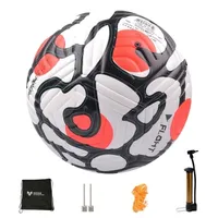 Balls Soccer Offical Taille 5 4 PU de haute qualité Outdoor Child Adult Football Training Match with Free Pump Futbol Topu 220929