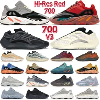 Designer 700 V3 Sneakers V2 Running Shoes Men Women Azael Alvah Solid Grey Analog Hi-Res Red Blue Static Vanta Mens Outdoor Traienrs Runners