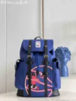 5A Luxury Handbags School Bags M21104 Christopher Medium Backpack Brand Designer Men Backpacks Real Leather Travel Bag Women