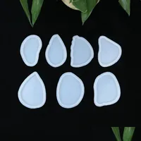 Molds Tag Sile Mold Resin Mod Pendant Mti Shapes Handmade Diy For Jewelry Making Tool Epoxy Craft Supplies Drop Delivery 2021 Tools E Dhtug