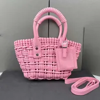 designer bag Fashion women's designer Balenicagas handbag vegetable basket woven niche large capacity hand female 571U Balencaigaity SKLN