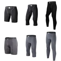 Men's Compression Tight Pants Base Layer Breathable Running Leggings309W