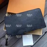 19cm Fashion wallet Leather Women Purse Man Totes wallets275z