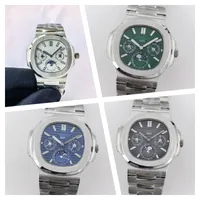 ZF 5740/1G-001 Montre de Luxe Luxury Watch Men Watches 40mm 324 SC FU FU Automatico Movimento meccanico in acciaio Case d'orologio da polso