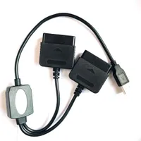 2 in 1 Adapter Converter Without Driver for Sony PS1  PS2 Gamepad To PS3 PC USB Games Controller