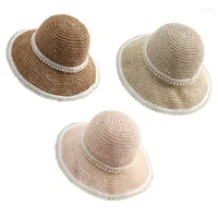 Wide Brim Hats Women Crochet Bucket Hat Cute Ladies Outdoor Sports Fisherman For Teenagers Casual Spring Summer Drop