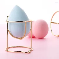 Aufbewahrungsboxen Mode Cute Beauty Egg Bracket Trockner Kosmetische Make -up Schwamm Kürbis Pulver Puff Rack Organizer Box Regalhalter Geschenk