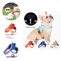 Dog Collars Breathable Unisex Puppy Harness Pet Traction Chest Strap Supplies