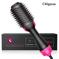 Curling Irons 1000W Hair Dryer Air Brush Styler and Volumizer Straightener Curler Comb Roller One Step Electric Ion Blow 220929