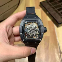 watches wristwatch designer Luxury Mens Mechanical Watch Richa Milles Business Leisure Rm035 Automatic Black Ceramic Case Tape Fashion Swis