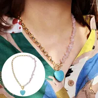 Choker Bohemian Pearl Necklace For Women Sweet Colorful Flowers Clavicle Chain Girls Fashion Personality Gift Female Jewelry