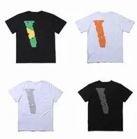 أزياء Men Vlon T Shirts مشهور مصمم صيف القمصان الكبيرة v tshirts عالية الجودة hip hop mens womens قصيرة الأكمام شارع Asian Sizev8lm
