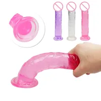 Juguetes de silicona vibrador del masajeador para la mujer Dick Homme G-Spot Orgasme Speeltjes Voor Vrouw Enorme consolador Realista Lesbian Sex Toy