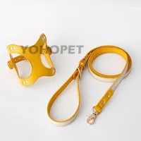 Dog Collars Small Medium-sized Chest Strap Vest Type Traction Rope Walking Chain Harness For A Harnais Chien Pet Supplies