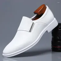 Dress Shoes 2022 Fashion Split Leather Men's Casual Wedding