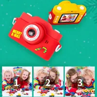 Camcorders Cartoon Kids Digital Camera 2.0" IPS Screen 1080P Educational Toy Christmas Gift