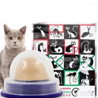Cat Toys 1Pcs Catnip Healthy Candy Licking Energy Ball Kittens Toy Keep Interative Pet Products