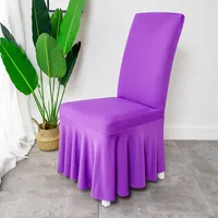 Chaves de cadeira Chair de estilo europeu Sunir Universal All-Inclusive Peça Cover Elastic Cover Office El Banquet Casamento Bainha